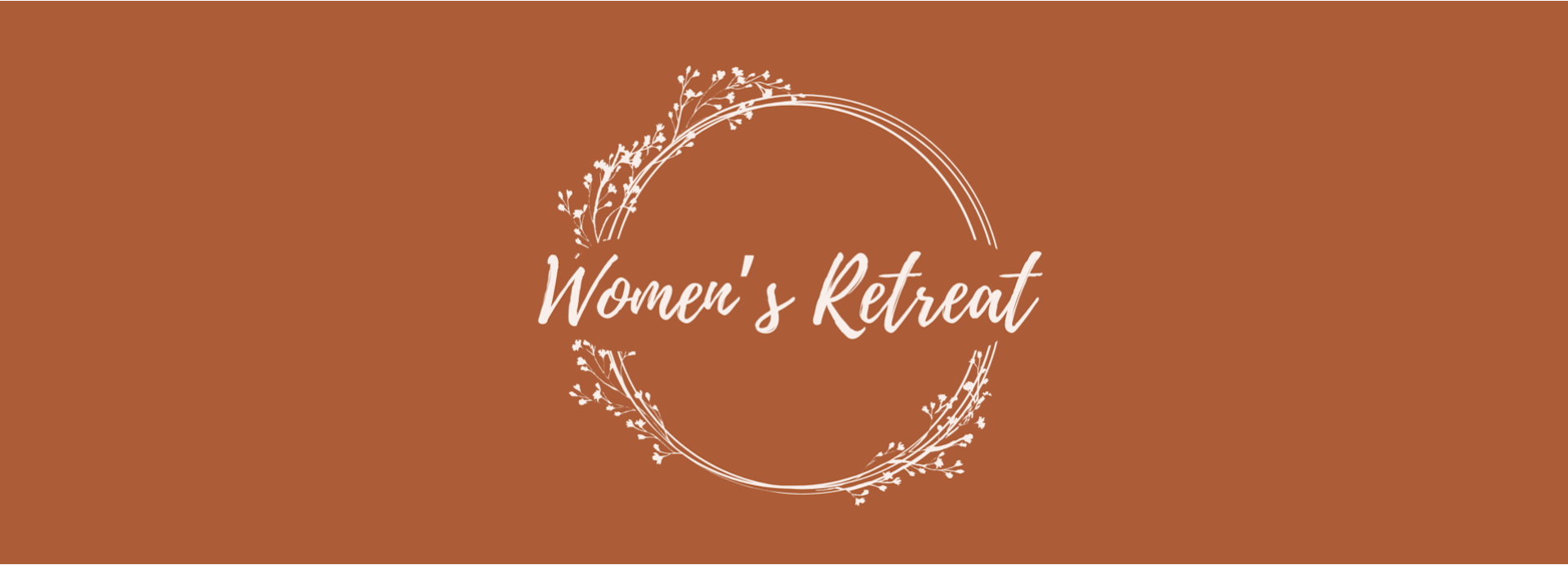 Women's Retreat 2025 banner